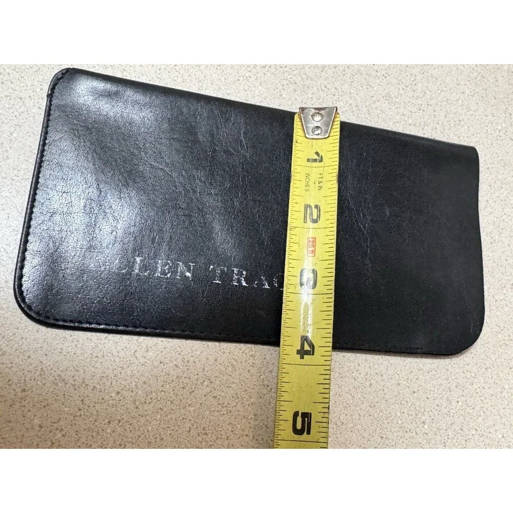 Vintage  Ellen Tracy Women’s Glasses Case Leather Pouch Made in Italy